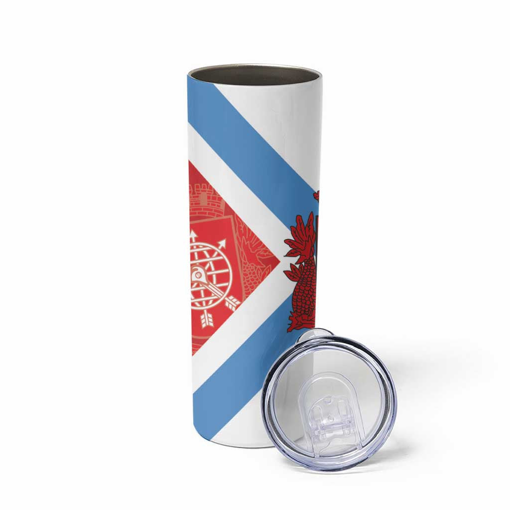 Rio de Janeiro Brazil Skinny Tumbler Flag Style - Wonder Print Shop