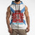 Rio de Janeiro Brazil Sleeveless Zip Hoodie Flag Style - Wonder Print Shop