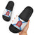 Rio de Janeiro Brazil Slide Sandals Flag Style - Wonder Print Shop