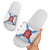 Rio de Janeiro Brazil Slide Sandals Flag Style - Wonder Print Shop