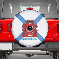 Rio de Janeiro Brazil Spare Tire Cover Flag Style - Wonder Print Shop