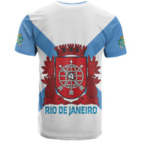 Rio de Janeiro Brazil T Shirt Flag Style - Wonder Print Shop
