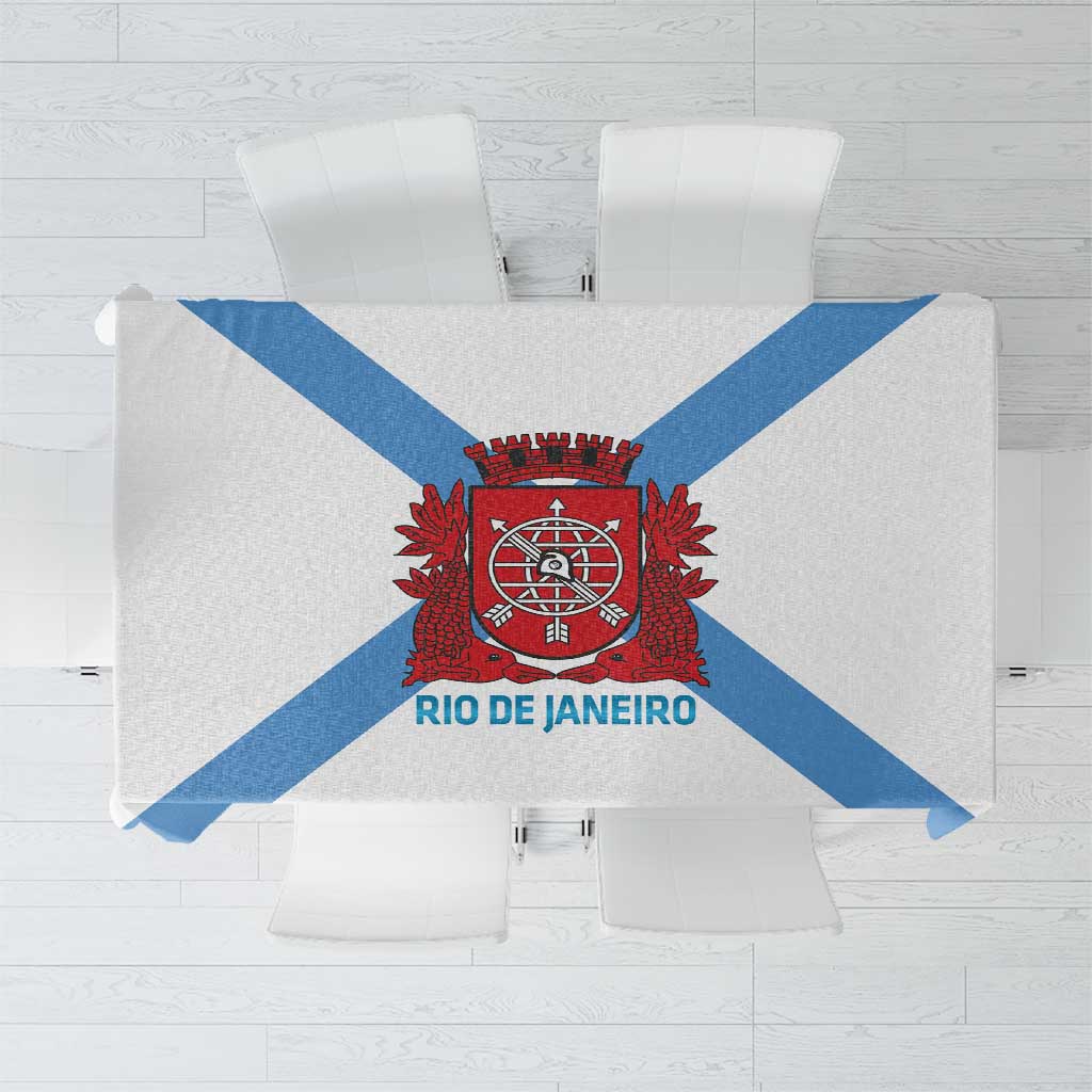 Rio de Janeiro Brazil Tablecloth Flag Style - Wonder Print Shop