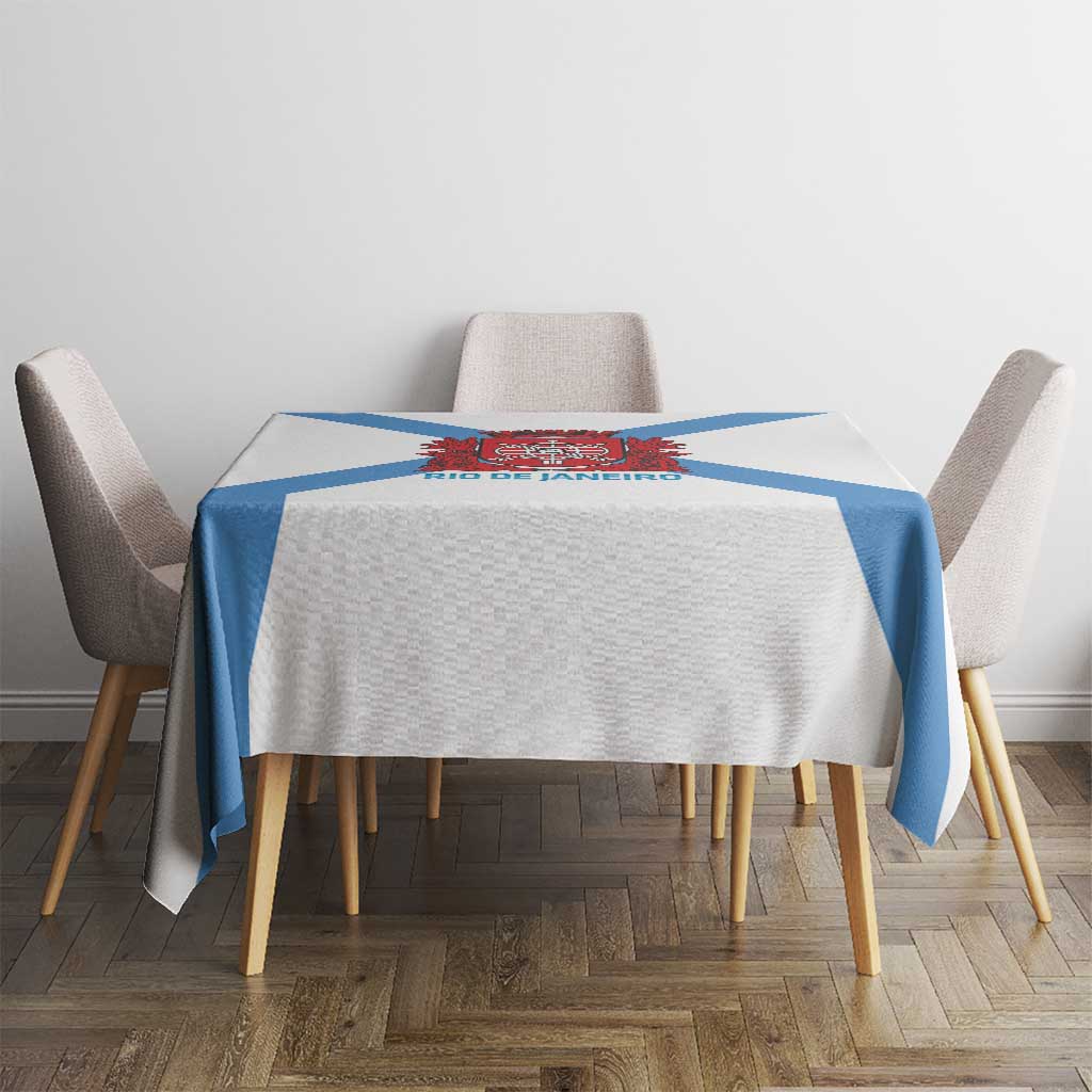 Rio de Janeiro Brazil Tablecloth Flag Style - Wonder Print Shop