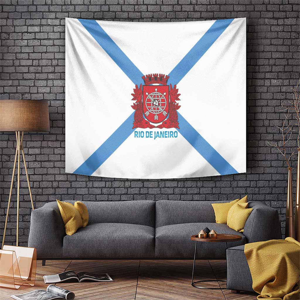 Rio de Janeiro Brazil Tapestry Flag Style - Wonder Print Shop