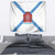 Rio de Janeiro Brazil Tapestry Flag Style - Wonder Print Shop