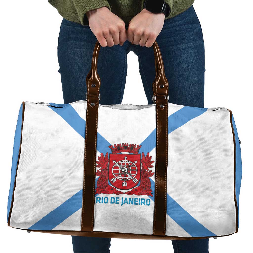 Rio de Janeiro Brazil Travel Bag Flag Style - Wonder Print Shop