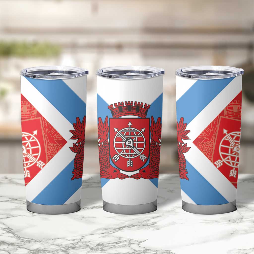 Rio de Janeiro Brazil Tumbler Cup Flag Style - Wonder Print Shop