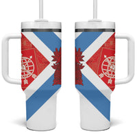 Rio de Janeiro Brazil Tumbler With Handle Flag Style - Wonder Print Shop