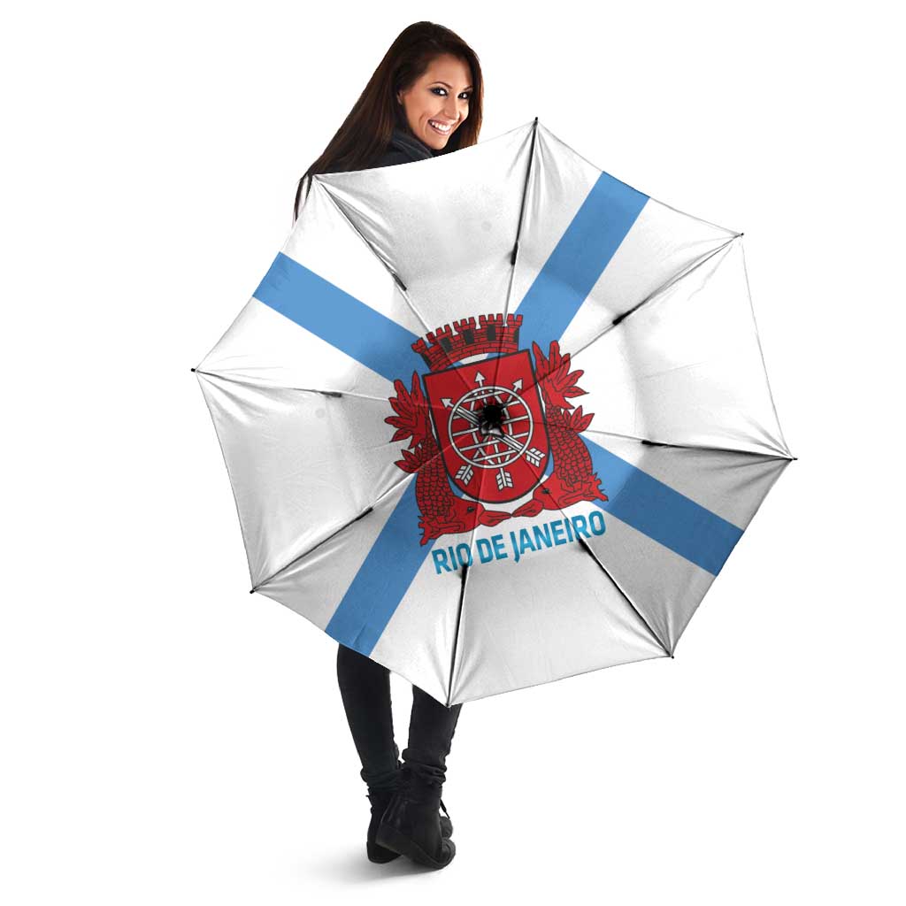 Rio de Janeiro Brazil Umbrella Flag Style - Wonder Print Shop