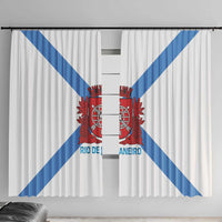 Rio de Janeiro Brazil Window Curtain Flag Style - Wonder Print Shop