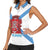 Rio de Janeiro Brazil Women Sleeveless Polo Shirt Flag Style - Wonder Print Shop