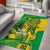 Rio de Janeiro Brazil Area Rug Christ the Redeemer Mix Sugarloaf Mountain - Wonder Print Shop