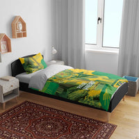 Rio de Janeiro Brazil Bedding Set Christ the Redeemer Mix Sugarloaf Mountain - Wonder Print Shop