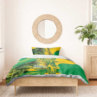Rio de Janeiro Brazil Bedding Set Christ the Redeemer Mix Sugarloaf Mountain - Wonder Print Shop