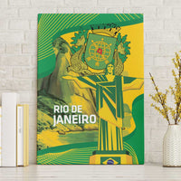 Rio de Janeiro Brazil Canvas Wall Art Christ the Redeemer Mix Sugarloaf Mountain - Wonder Print Shop