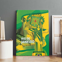 Rio de Janeiro Brazil Canvas Wall Art Christ the Redeemer Mix Sugarloaf Mountain - Wonder Print Shop