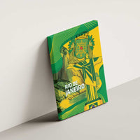 Rio de Janeiro Brazil Canvas Wall Art Christ the Redeemer Mix Sugarloaf Mountain - Wonder Print Shop