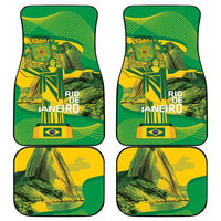 Rio de Janeiro Brazil Car Mats Christ the Redeemer Mix Sugarloaf Mountain - Wonder Print Shop