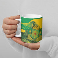 Rio de Janeiro Brazil Ceramic Mug Christ the Redeemer Mix Sugarloaf Mountain - Wonder Print Shop