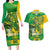 Rio de Janeiro Brazil Couples Matching Long Sleeve Bodycon Dress and Hawaiian Shirt Christ the Redeemer Mix Sugarloaf Mountain - Wonder Print Shop