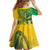 Rio de Janeiro Brazil Family Matching Tank Maxi Dress and Hawaiian Shirt Christ the Redeemer Mix Sugarloaf Mountain - Wonder Print Shop