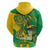Rio de Janeiro Brazil Hoodie Christ the Redeemer Mix Sugarloaf Mountain - Wonder Print Shop