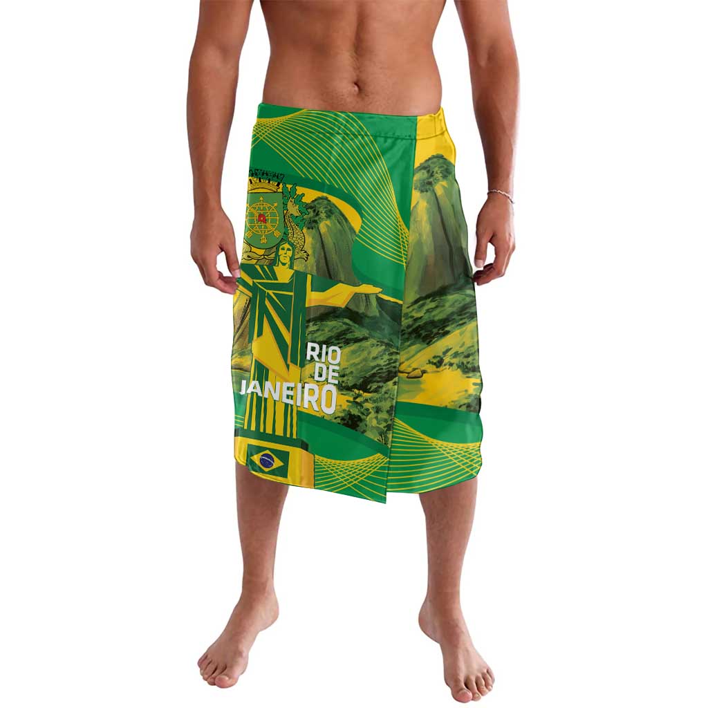 Rio de Janeiro Brazil Lavalava Christ the Redeemer Mix Sugarloaf Mountain - Wonder Print Shop