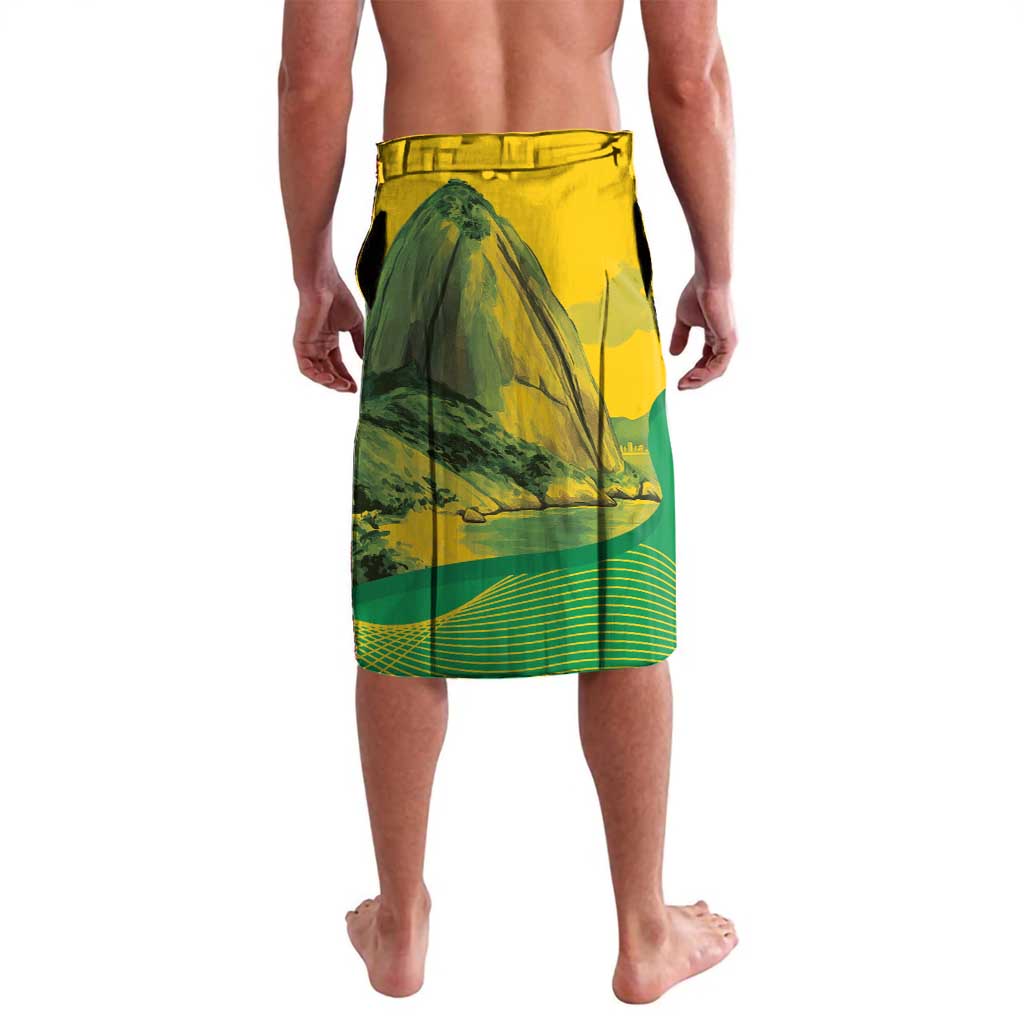 Rio de Janeiro Brazil Lavalava Christ the Redeemer Mix Sugarloaf Mountain - Wonder Print Shop
