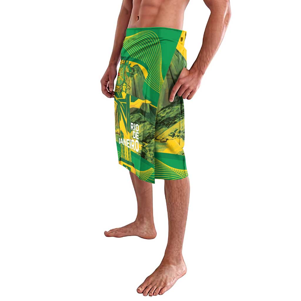 Rio de Janeiro Brazil Lavalava Christ the Redeemer Mix Sugarloaf Mountain - Wonder Print Shop