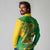 Rio de Janeiro Brazil Long Sleeve Polo Shirt Christ the Redeemer Mix Sugarloaf Mountain - Wonder Print Shop