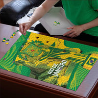Rio de Janeiro Brazil Puzzle Christ the Redeemer Mix Sugarloaf Mountain - Wonder Print Shop
