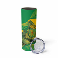 Rio de Janeiro Brazil Skinny Tumbler Christ the Redeemer Mix Sugarloaf Mountain - Wonder Print Shop