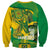 Rio de Janeiro Brazil Sweatshirt Christ the Redeemer Mix Sugarloaf Mountain - Wonder Print Shop