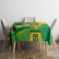 Rio de Janeiro Brazil Tablecloth Christ the Redeemer Mix Sugarloaf Mountain - Wonder Print Shop