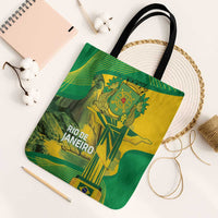 Rio de Janeiro Brazil Tote Bag Christ the Redeemer Mix Sugarloaf Mountain - Wonder Print Shop