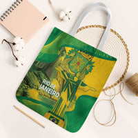 Rio de Janeiro Brazil Tote Bag Christ the Redeemer Mix Sugarloaf Mountain - Wonder Print Shop