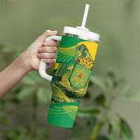 Rio de Janeiro Brazil Tumbler With Handle Christ the Redeemer Mix Sugarloaf Mountain - Wonder Print Shop
