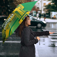 Rio de Janeiro Brazil Umbrella Christ the Redeemer Mix Sugarloaf Mountain - Wonder Print Shop