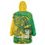 Rio de Janeiro Brazil Wearable Blanket Hoodie Christ the Redeemer Mix Sugarloaf Mountain - Wonder Print Shop