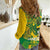 Rio de Janeiro Brazil Women Casual Shirt Christ the Redeemer Mix Sugarloaf Mountain - Wonder Print Shop