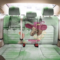 Australia Cup Melbourne Horse Racing Back Car Seat Cover Hats Heels & Horseshoes Yellow Roses - Wonder Print Shop