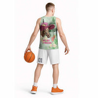 Australia Cup Melbourne Horse Racing Basketball Jersey Hats Heels & Horseshoes Yellow Roses - Wonder Print Shop