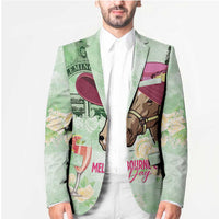 Australia Cup Melbourne Horse Racing Blazer Hats Heels & Horseshoes Yellow Roses - Wonder Print Shop