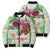 Australia Cup Melbourne Horse Racing Bomber Puffer Jacket Hats Heels & Horseshoes Yellow Roses - Wonder Print Shop