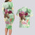 Australia Cup Melbourne Horse Racing Couples Matching Long Sleeve Bodycon Dress and Hawaiian Shirt Hats Heels & Horseshoes Yellow Roses - Wonder Print Shop