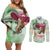 Australia Cup Melbourne Horse Racing Couples Matching Off Shoulder Short Dress and Long Sleeve Button Shirt Hats Heels & Horseshoes Yellow Roses - Wonder Print Shop