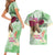 Australia Cup Melbourne Horse Racing Couples Matching Short Sleeve Bodycon Dress and Hawaiian Shirt Hats Heels & Horseshoes Yellow Roses - Wonder Print Shop