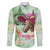 Australia Cup Melbourne Horse Racing Family Matching Long Sleeve Bodycon Dress and Hawaiian Shirt Hats Heels & Horseshoes Yellow Roses - Wonder Print Shop