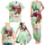 Australia Cup Melbourne Horse Racing Family Matching Tank Maxi Dress and Hawaiian Shirt Hats Heels & Horseshoes Yellow Roses - Wonder Print Shop